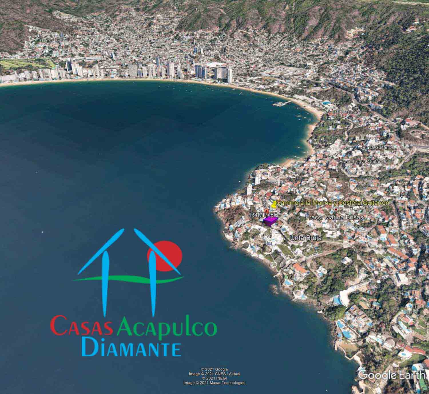 Terreno Camino a la Marina - Ubicación satelital y entorno 2